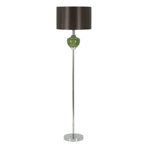 Stojací lampa Eva s textilním stínidlem