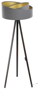 Stojací lampa Galaxy Šedá/Wenge