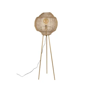 Stojací lampa Meezan zlatá – Dutchbone