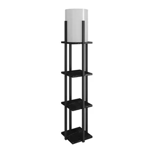 Stojací lampa Nora černá 135 cm