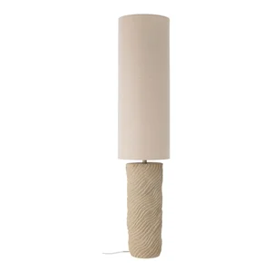 Stojací lampa Payah s textilním stínidlem