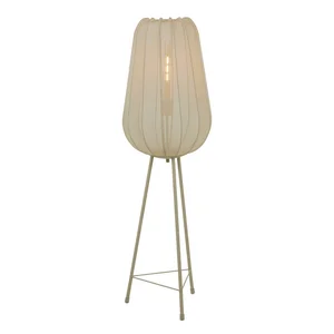 Stojací lampa Plumeria béžová 132 cm – Light & Living