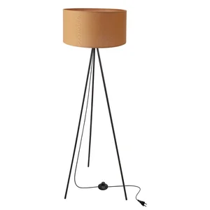 Stojací lampa Vanti s textilním stínidlem
