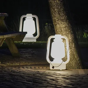 Stojací LED lampa Storm Large bílá 51 cm IP44