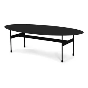Stolek Mira 39×120 cm – černý kovový, Spinder Design