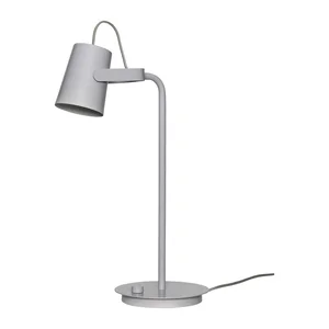 Stolní lampa Ardent Hübsch, světle šedá, 54 cm