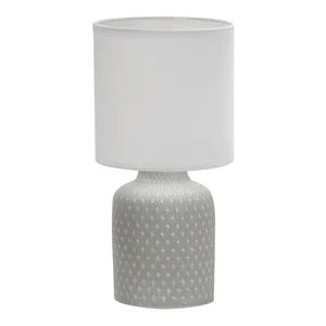 Stolní lampa Iner s textilním stínidlem