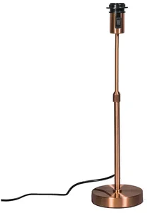 Stolní lampa s nastavitelnou výškou v měděném designu - Parte