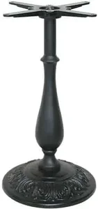 Stolová podnož BC004 – litinová, černá