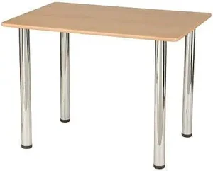 Stolová samostatná noha Chrom lesklý 290672