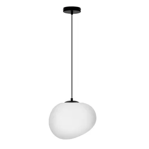 Stones závěsné svítidlo 30 cm černo-bílé
