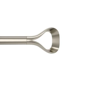 Stříbrná teleskopická garnýž Umbra LOOP 107–305 cm