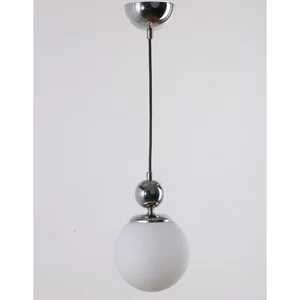 Stříbrné závěsné svítidlo Marble 15 cm
