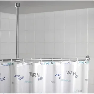 Stropní držák na sprchový závěs Wenko 57 cm