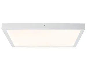 Stropní LED panel Lunar 27,5W, matný bílý, hliník