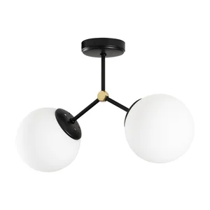 Stropní svítidlo Damar – Opviq lights (černobílé)