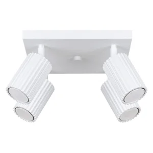 Stropní svítidlo Gleam 25×25 cm – bílé