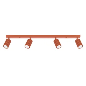 Stropní svítidlo Gleam 6,5 × 81 cm – cihlová