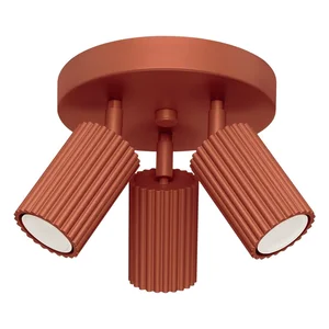 Stropní svítidlo Gleam v cihlové barvě