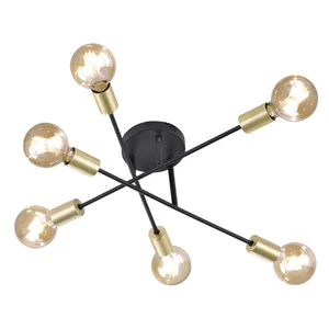 Stropní svítidlo Trio Cross s výškou 19 cm