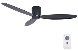 Stropní ventilátor AIRFUSION RADAR černý s dálkovým ovládáním