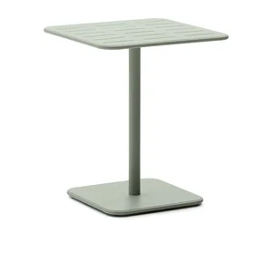 Stůl Brai 70x70 cm z galvanizované oceli – Kave Home