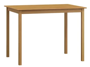 Stůl DASHEN 1 – 120 × 75 cm, masiv borovice, moření olše