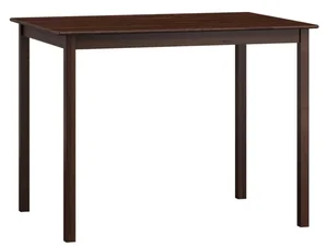 Stůl DASHEN 1 90 × 55 cm, masiv borovice, moření ořech