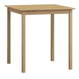 Stůl DASHEN 2 – 75 × 75 cm, masiv borovice