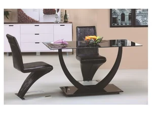 Stůl Rigel kov/sklo