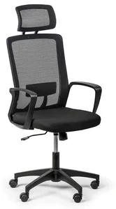 Stylová kancelářská židle BASE PLUS v černém provedení