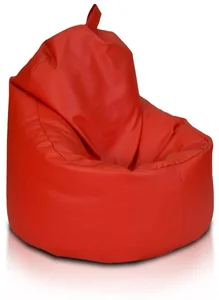 Stylový sedací vak Primabag Yoko v červené barvě