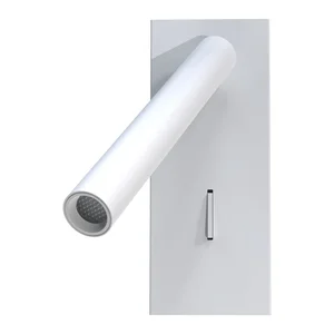 SULION Clara – Bílé nástěnné LED svítidlo, výška 16,5 cm