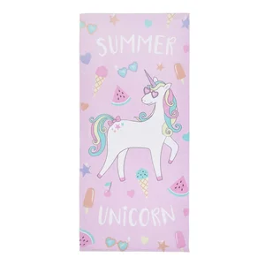 Summer Unicorn plážová osuška 76×160 cm