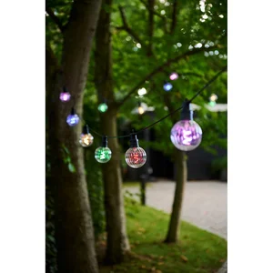 Světelný řetěz Luke – Sirius, 10 žárovek, 300 cm