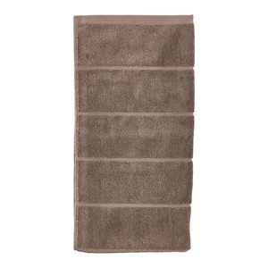 Světle hnědá froté osuška 70×140 cm Sauna Zone