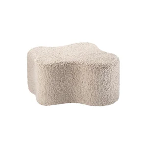 Světle hnědý dětský bouclé puf Cloud Wigiwama