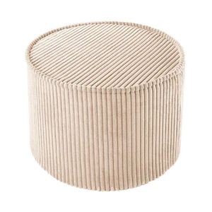 Světle hnědý dětský manšestrový puf Wigiwama