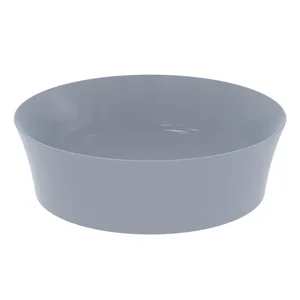 Světle modré keramické umyvadlo Ipalyss ø 40 cm