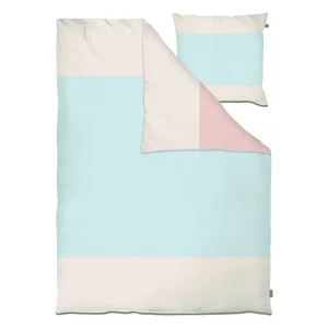 Světle modré povlečení Colore 140x220 cm z bavlněného perkálu – Mette Ditmer Denmark