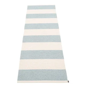 Světle modro-krémový běhoun Bob Blue Fog 70x225 cm Pappelina