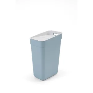 Světle modrý recyklovaný odpadkový koš na tříděný odpad 30 l