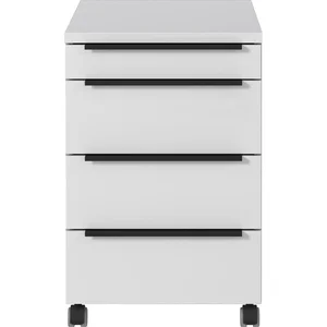 Světle šedá kancelářská skříňka Mailand 42x63x60 cm