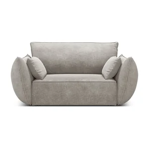 Světle šedé křeslo Vanda od Mazzini Sofas