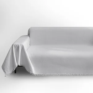 Světle šedý potah na dvoumístnou pohovku Talo – Filumi