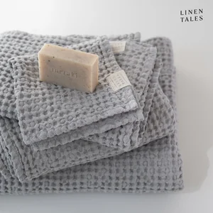 Světle šedý ručník Honeycomb 50x70 cm
