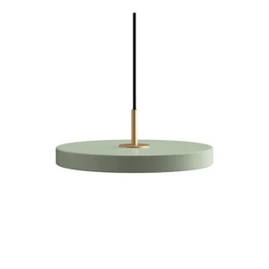Světle zelené závěsné LED svítidlo Asteria Mini 31 cm