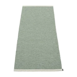 Světle zelený běhoun Mono Sage Army 60x150 cm Pappelina