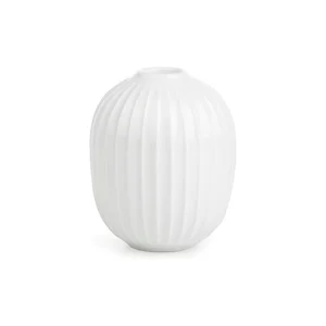 Svícen Hammershoi – bílé porcelánové, 10 cm, Kähler Design