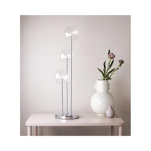 Svícen Markslöjd Master Trio, stříbrný, 60 cm